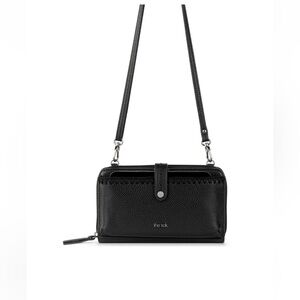 The Sak Black Iris Smartphone Crossbody Bag